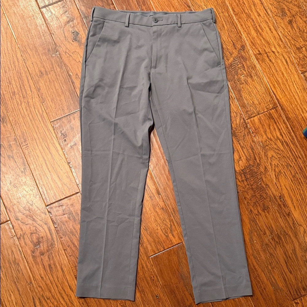 PGA Tour Men's Classic Gray Dress Pants